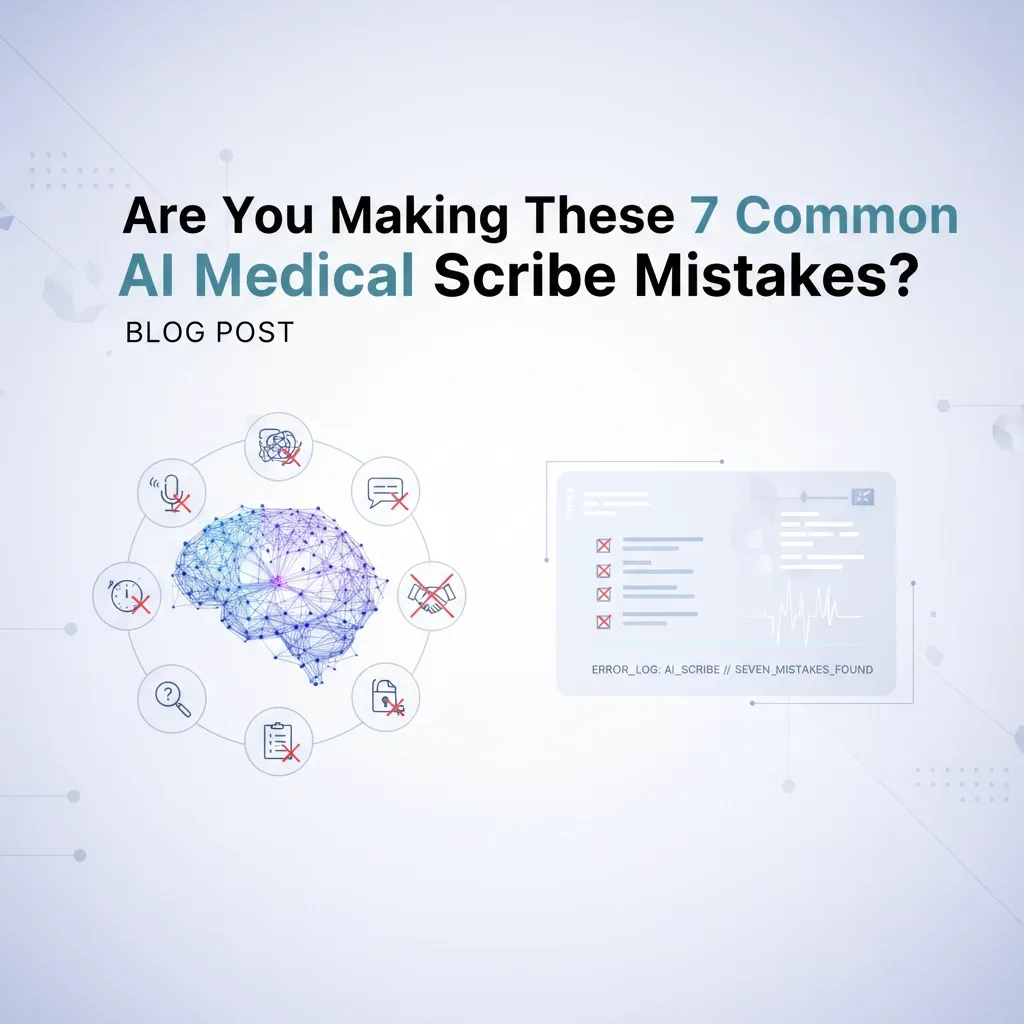Are You Making These 7 Common AI Medical Scribe Mistakes?